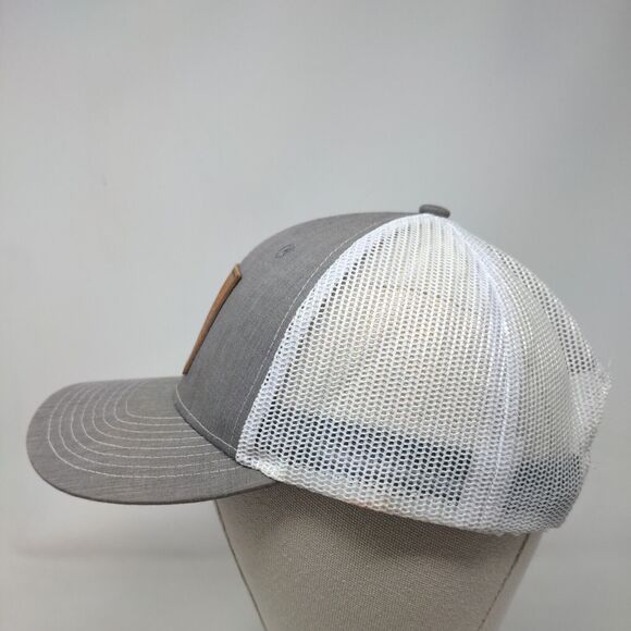 There's Amazing Inside Florida Citrus Snapback Trucker Hat Gray One Size - Picture 3 of 6